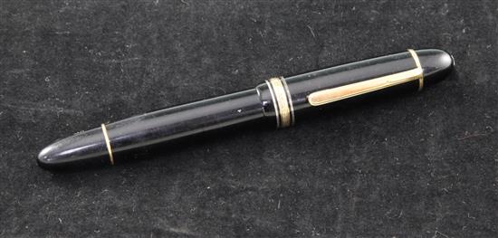 A Montblanc Meisterstuk 149 fountain pen, 5.5ins